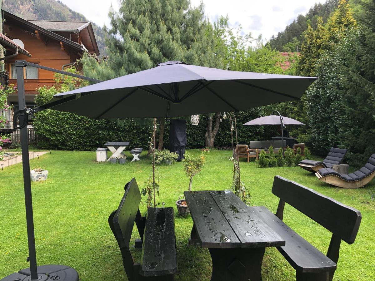 Appartement Brettljause Ferienhaus Fuenf Sinne Döbriach Exterior foto